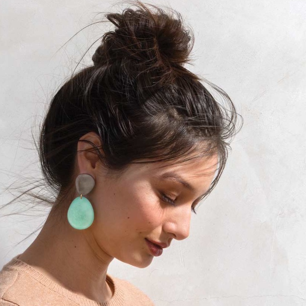 Stunning Noonday earrings love them. Flawless.